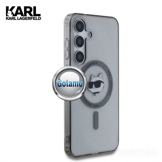 1134 Dėklas nugarėlė Karl Lagerfeld Style10 su MagSafe – Samsung Galaxy S25 Plus