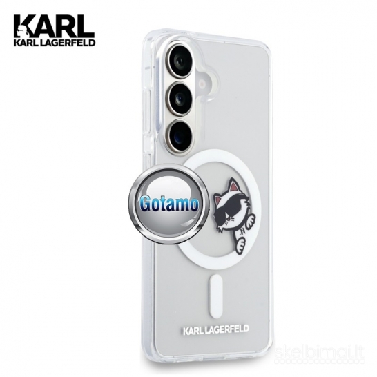 1135 Dėklas nugarėlė Karl Lagerfeld Style11 su MagSafe – Samsung Galaxy S26