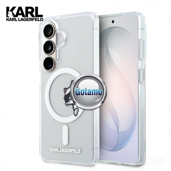 1135 Dėklas nugarėlė Karl Lagerfeld Style11 su MagSafe – Samsung Galaxy S26