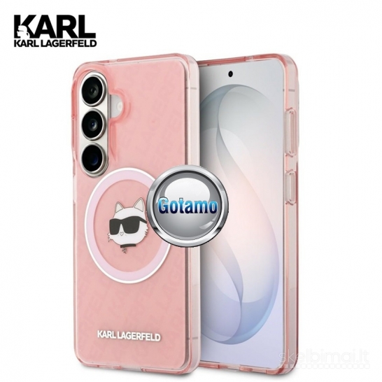 1136 Dėklas nugarėlė Karl Lagerfeld Style12 su MagSafe – Samsung Galaxy S26 Plus