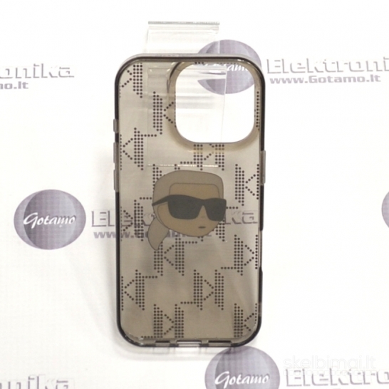 1137 Dėklas nugarėlė Karl Lagerfeld Style13 – Apple iPhone 16 Pro