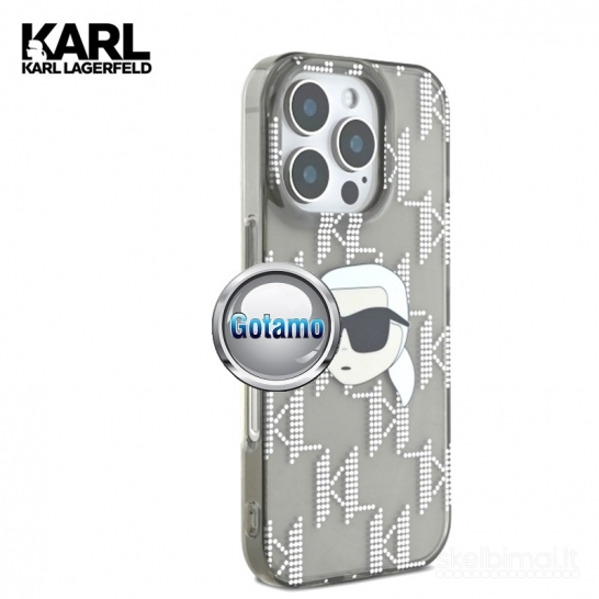 1137 Dėklas nugarėlė Karl Lagerfeld Style13 – Apple iPhone 16 Pro