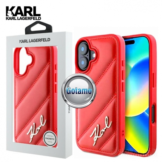 1138 Dėklas nugarėlė Karl Lagerfeld Style14 – Apple iPhone 16