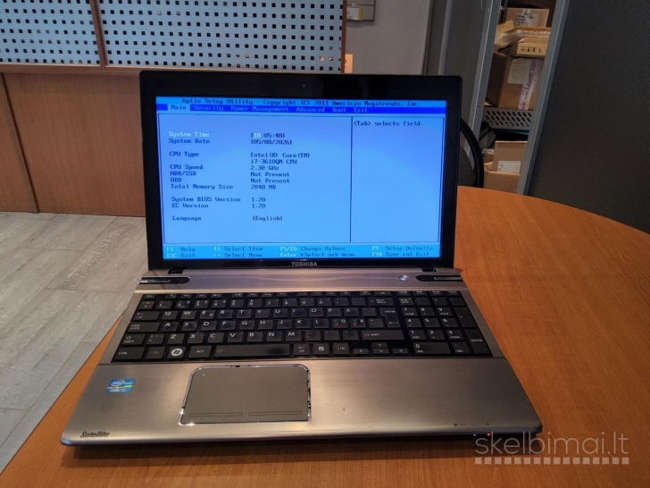 Toshiba Satellite P850-132: i7-3610qm, 15.6" HD