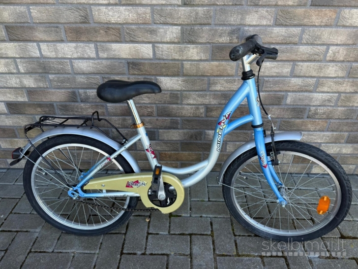 Belgiškas vaikiškas MINERVA FRESH 20" dviratis