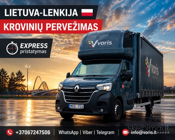 LIETUVA- LENKIJA - LIETUVA - KROVINIAI