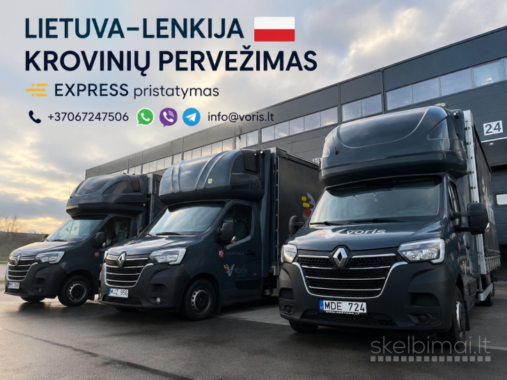 LIETUVA- LENKIJA - LIETUVA - KROVINIAI
