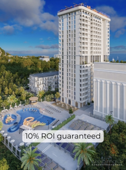 Investuokite į išskirtinę pajūrio prabangą – Wyndham Grand Aqua Batumi Gonio