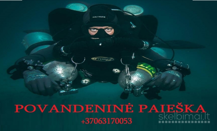 Povandeninė paieška, Narų darbai