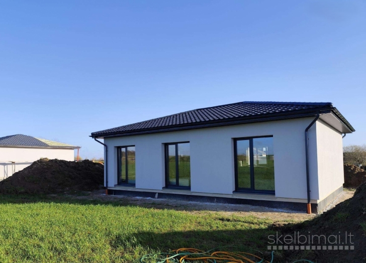 NAUJOS STATYBOS NT KLAIPĖDOJE -KVIETINIUOSE 90 M2 NAMAS