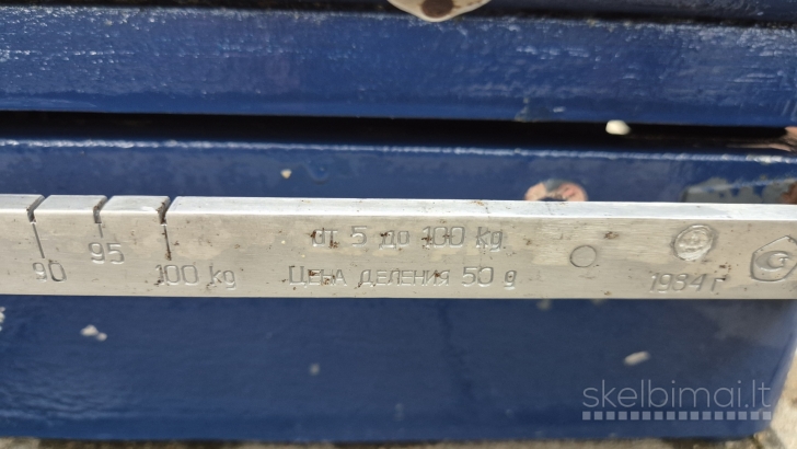 Svarstyklės mechaninės nuo5kg iki 100kg, 