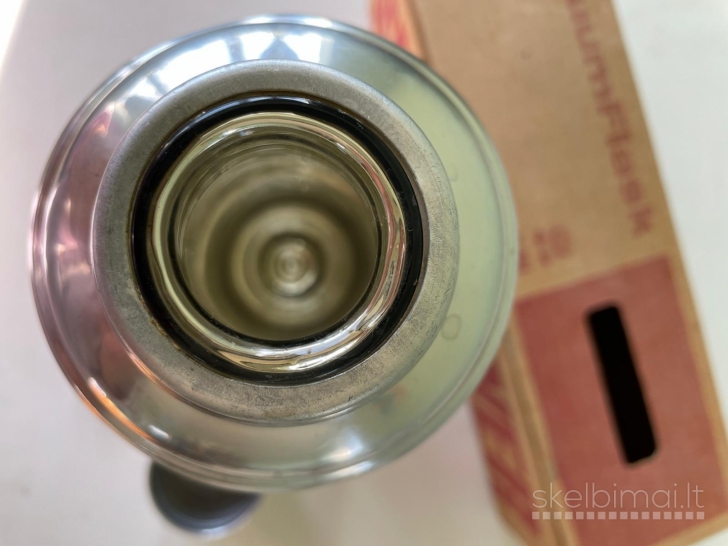 Sunflower termosas termosai su metaliniu korpusu ir stikline viduje 0.860l