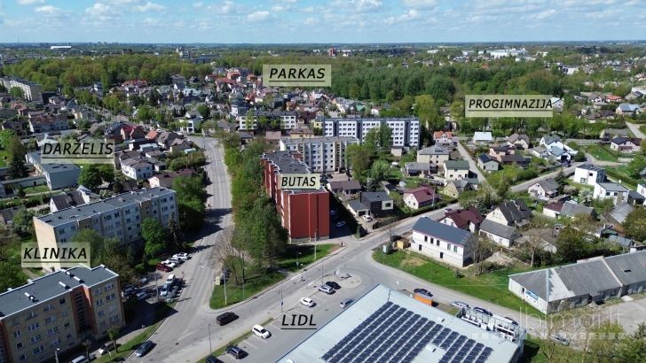 Jaukus butas centre