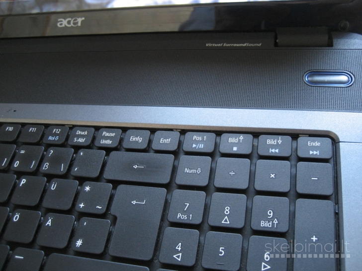 Didelis ACER 7736G 17.3 HD LED/ 2.53GHz/ 500GB