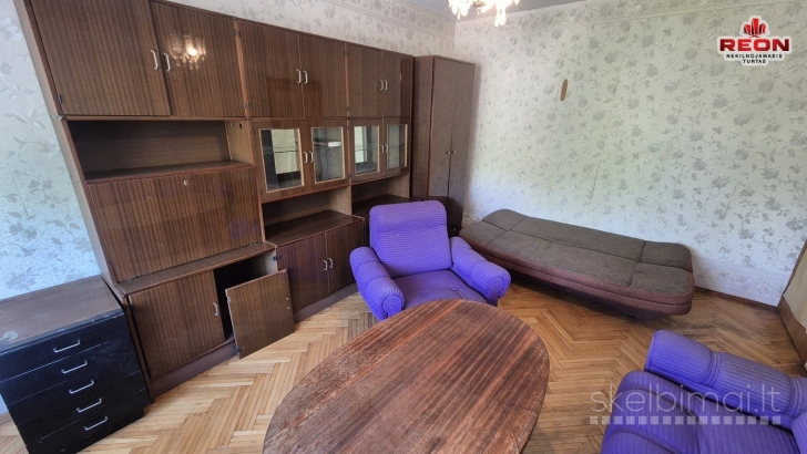 TVARKINGAS 1 KAMBARYS JUSTINIŠKĖSE SU BALKONU (3 KAMBARIŲ BUTE)!