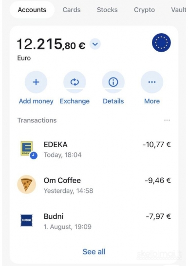 Finansavimas b