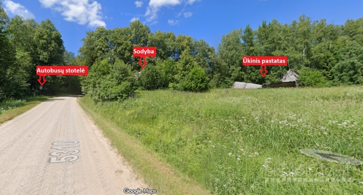 Parduodama sodyba, Zarasų raj., Pažiegės k.