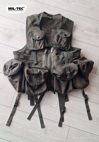 MIL-TEC taktinė liemenė olive MOLLE