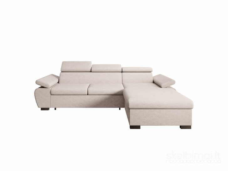 Kampinė sofa lovą
