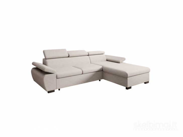 Kampinė sofa lovą