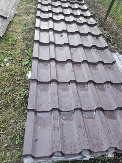 100m² stogo dangos