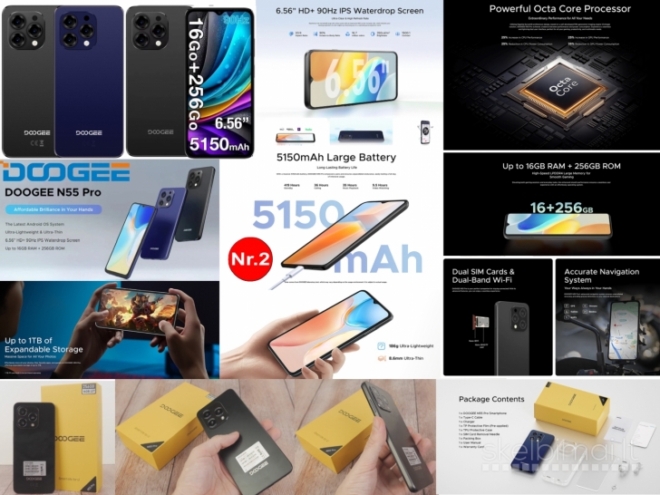 Nauji DOOGEE OUKITEL HOTWAV Telefonai Pigiau!