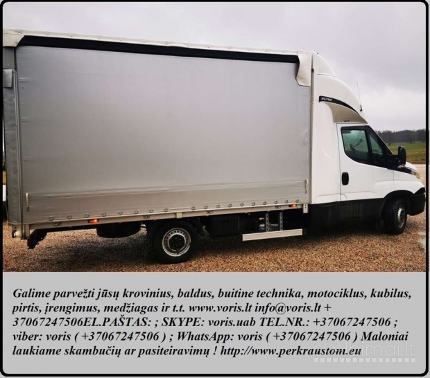 EXPRESS KROVINIŲ PERVEŽIMAS Iš Alytaus 
