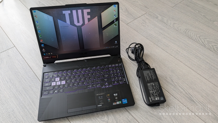 Asus TUF Gaming F15 / i7 11800H / 16GB / 512GB / RTX 3050 Ti / 144Hz / RGB