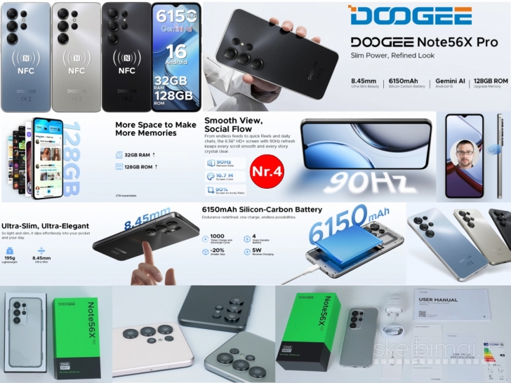 Nauji DOOGEE OUKITEL HOTWAV Telefonai Pigiau!