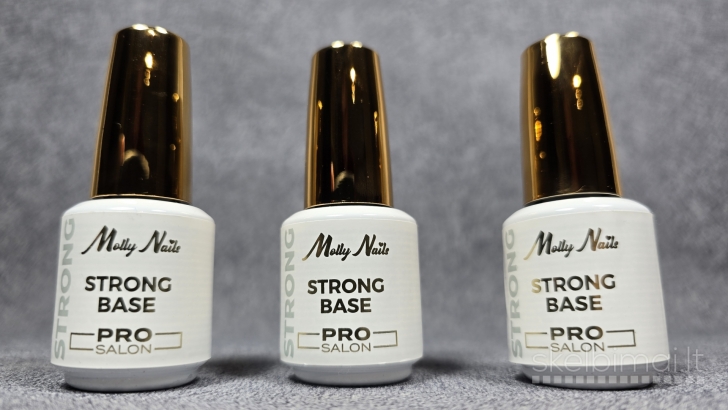 Stipri bazė pažeistiems nagams Molly Strong Base