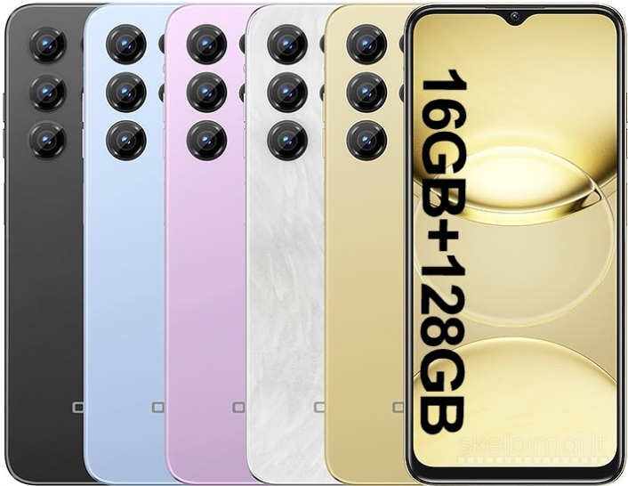 Naujas telefonas OUKITEL C1 128GB/16GB, talpi 5150mAh baterija