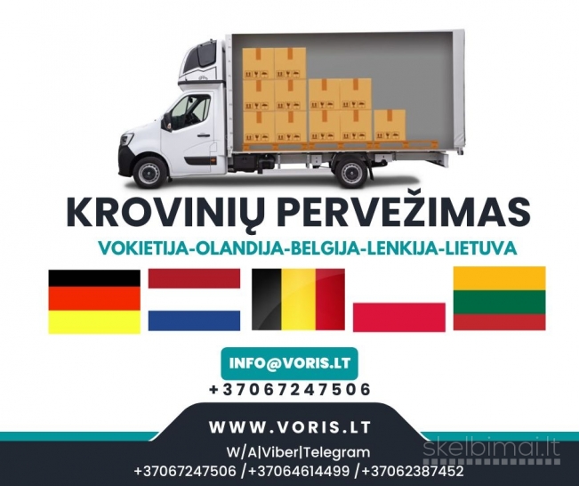 OLANDIJA BELGIJA VOKIETIJA LENKIJA LIETUVA