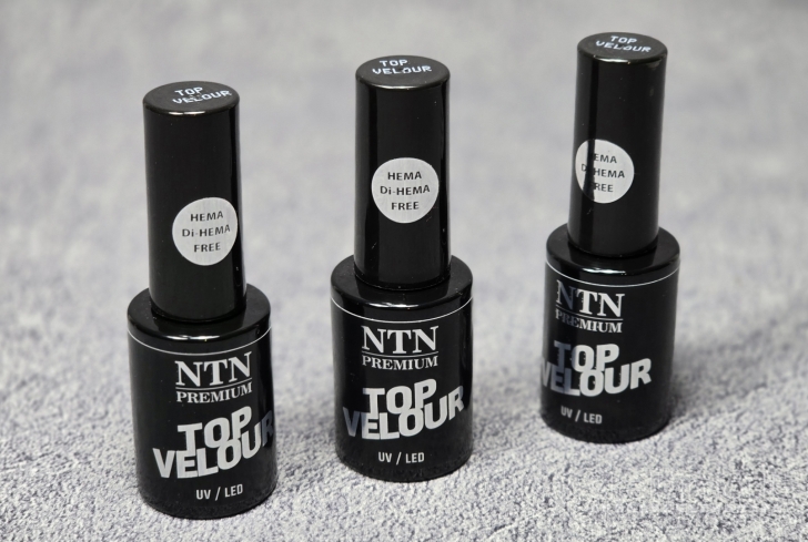 Matinis topas nagams Velour Top