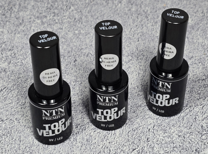 Matinis topas nagams Velour Top