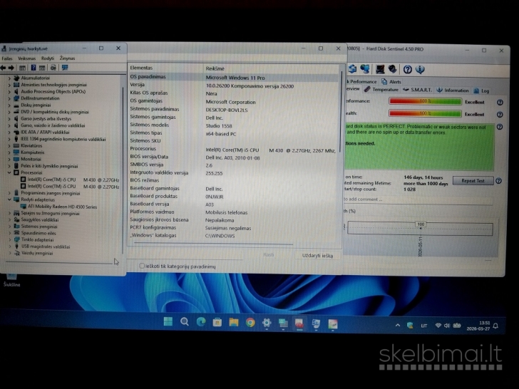 Dell 15.6col. Pp39l studio 1558