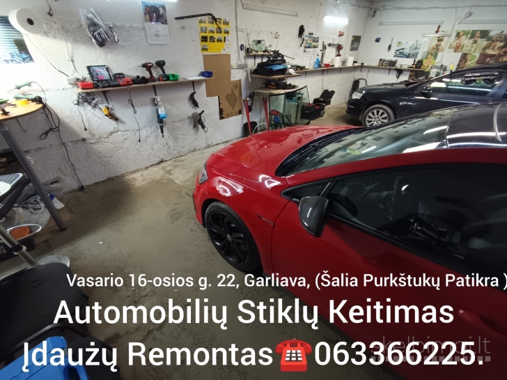 Automobilių Stiklų Įdaužų Remontas.