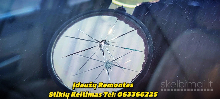 Automobilių Stiklų Įdaužų Remontas.