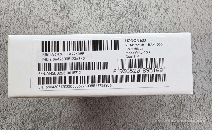 Honor 600 l Naujas