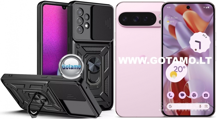 1151 B-Ultra dėklas nugarėlė šarvai Google Pixel 9 / Pixel 9 Pro