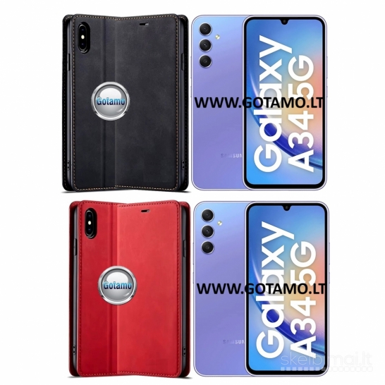 525 Galant magnetiniai dėklai Samsung Galaxy A34 telefonui