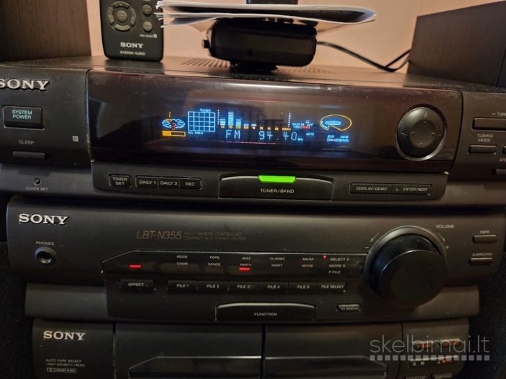 Muzikinis centras SONY 