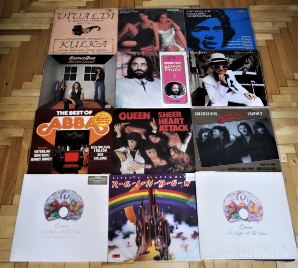 Queen-Rainbow smokie-abba-status Quo-baccara