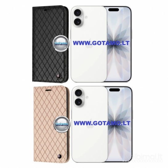 1163 Dalton magnetiniai dėklai knygelės Apple iPhone 17 WWW.GOTAMO.LT