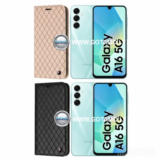 1168 Dalton magnetiniai dėklai knygelės Samsung Galaxy A16 / A16 5G