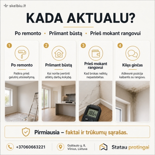 ATLIKTŲ DARBŲ KOKYBĖS VERTINIMO AKTAS