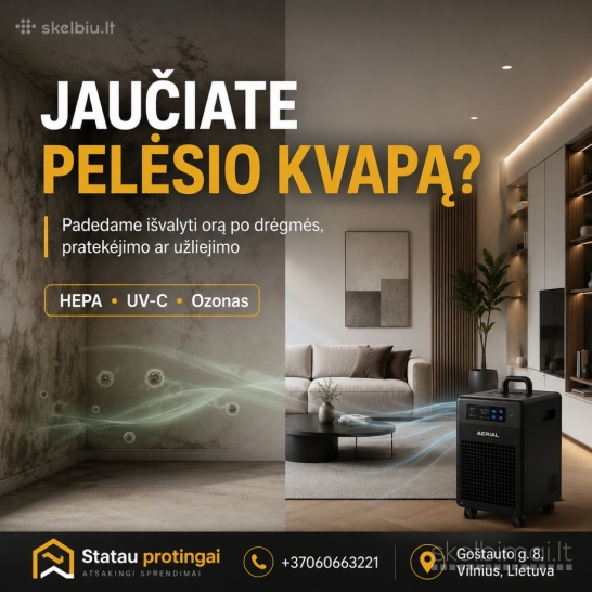 PELĖSIO SPORŲ ORE ŠALINIMAS