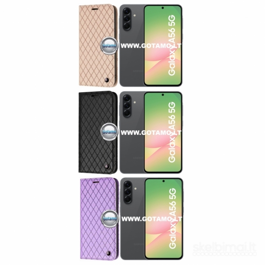 1174 Dalton magnetiniai dėklai knygelės Samsung Galaxy A56