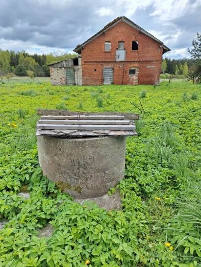 Tai senovinė Vokiška autentiška sodybos dalis