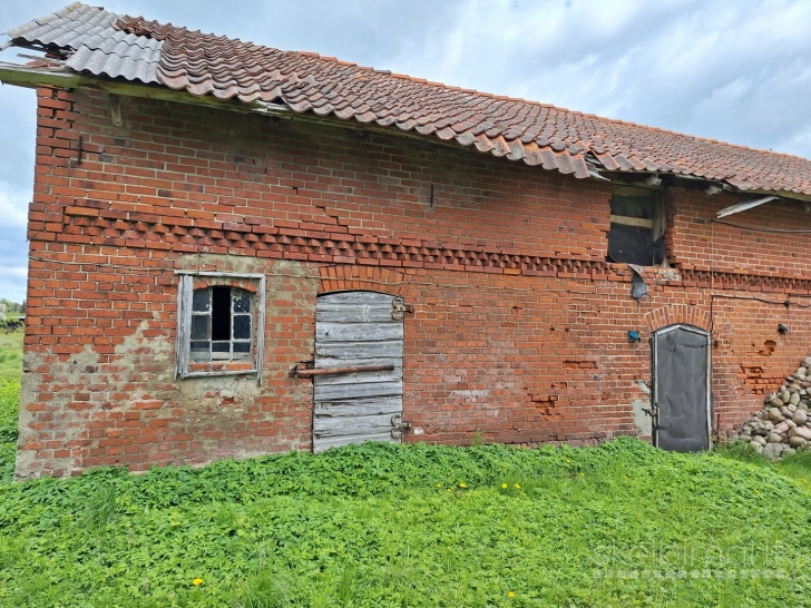 Tai senovinė Vokiška autentiška sodybos dalis