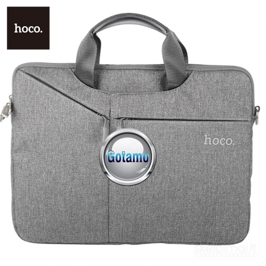 1181 Nešiojamo kompiuterio krepšiai 15.6" Hoco GT4 su diržu